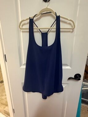 Navy/Purple Lululemon Racerback Tank Top - Women